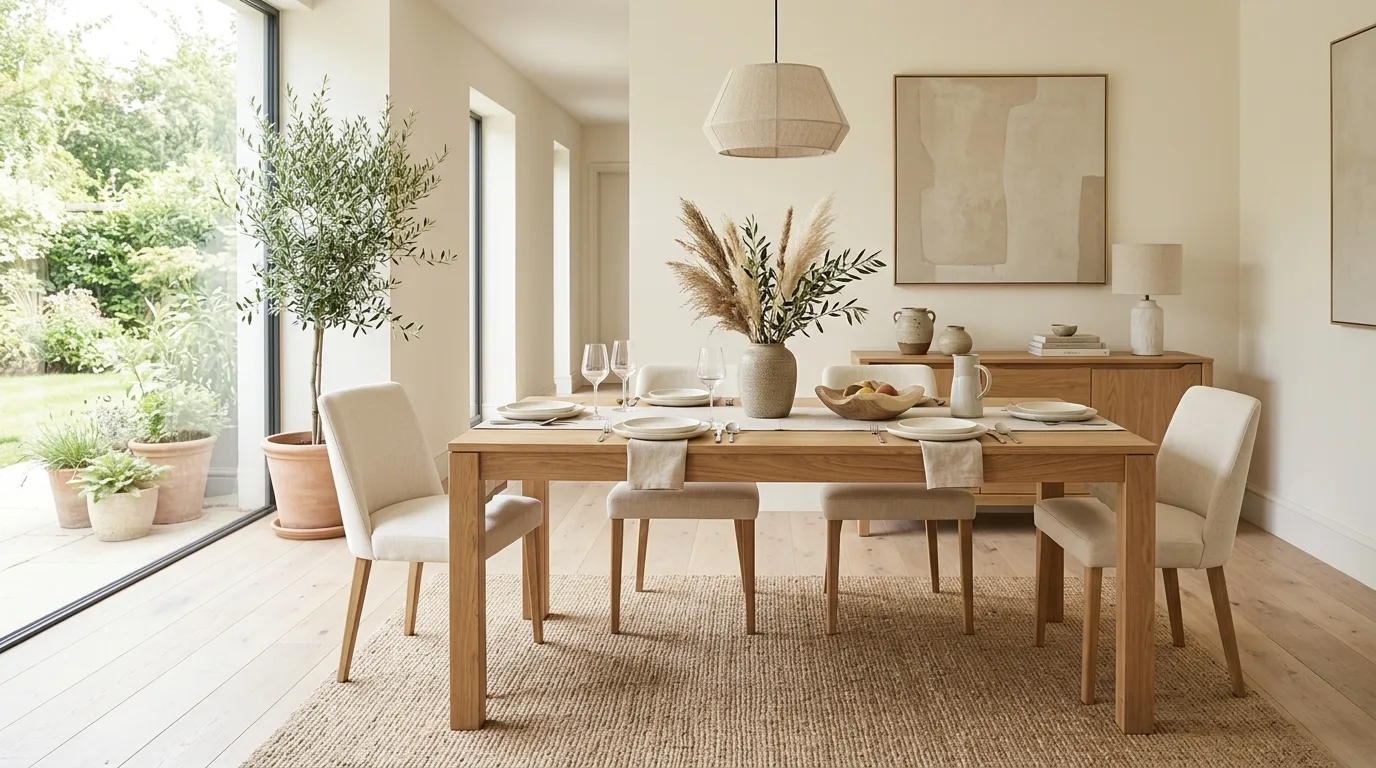 Layer linen wool and cotton for a richer neutral feel inspiration for a neutral home interior.